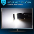 2 Stück T10 W5W LED Canbus Birnen 168 194 fehlerfreie LED Standlichter Innenraum-Kuppelleuchten 24SMD 3014 Weiß 12V für Audi BMW Benz