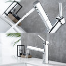 DQOK bathroom basin faucets basin mixer sink faucet Pull Out bathroom water mixer Chrome brass Modern Washbasin faucets Black