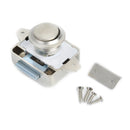 NAIERDI 10PCS Camper Car Push Lock Diameter RV Caravan Boat Motor Home Cabinet Drawer Latch Button Locks Furniture Hardware