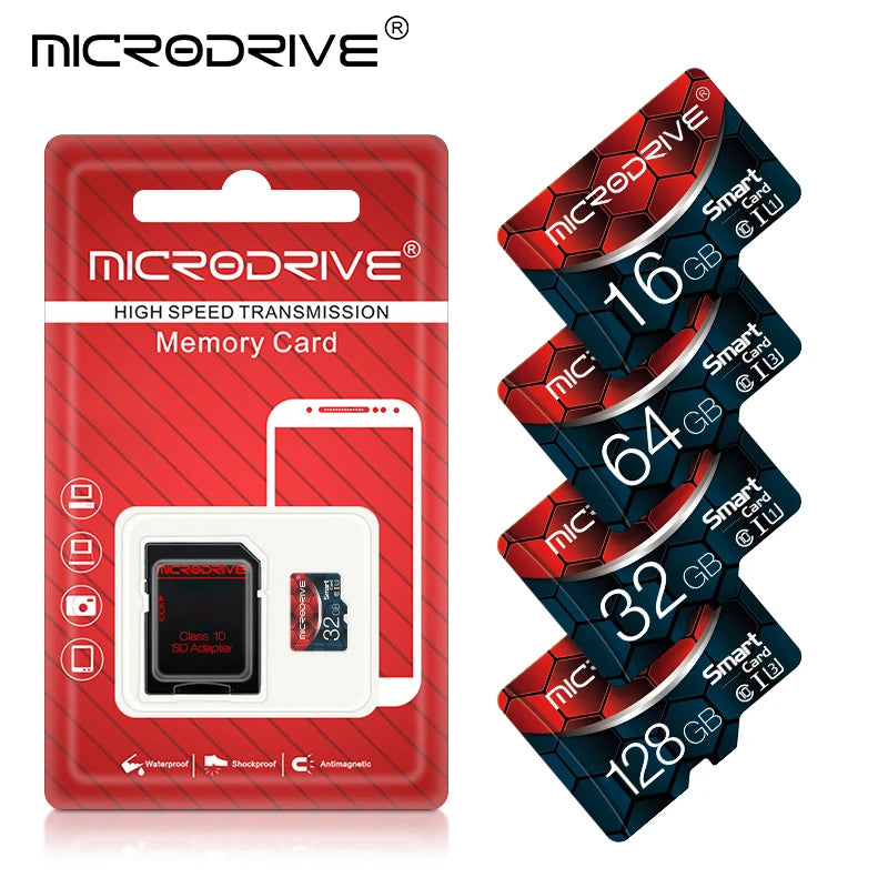 High Speed Micro TF SD Card 256GB Class 10 Micro TF flash usb pen drive card 4GB 8GB 16GB 32GB 64GB 128GB for Smartphone