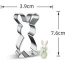 Easter chicken sheep rabbit egg butterfly metal cookie cutters party Biscuit mold fondant cake Pastry decor cupcake topper