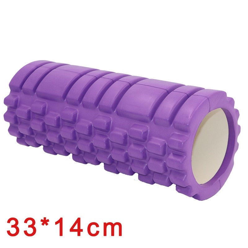 Yufanxin Foam Roller Massage Column Equipment Fitness Pilates Gym Muscle Back Yoga Block Stick Body Relax 33*14 Wholesale