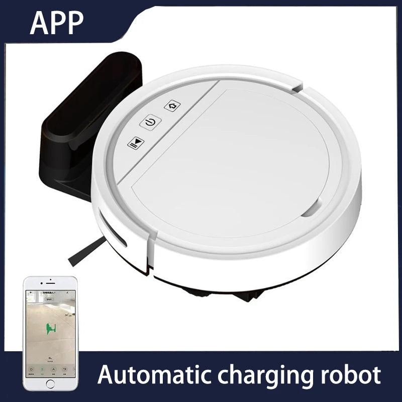 Robot Vacuum Cleaner 2500PA Smart Wireless Auto-Recharge APP Floor Sweeping Cleaning Alexa Google For Home Vacuum Cleaner