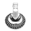 6 Inch Grass Trimmer Head Steel Wire Trimming Head Rusting Brush Cutter Mower Wire Weeding Head for Lawn Mower