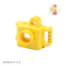 Big Size Action Figures City Princess Policemen Family Building Block Doll Character Accessory Assembly Toys for Children Gift