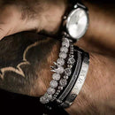 Herrenschmuck Armband Männer Luxus Königsarmreif Set Römische geflochtene Armbänder für Frauen Mode Armband Gold Manschette Freundschaftsgeschenke