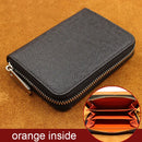New Arrivals Monogrammed Initial Letters Genuine Saffiano Leather Wallet Zipper Luxury Men Women Short Purse Bifold t Coin Purse