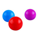 1pc TPR Decompression Ball Sticky Squash Ball Suction Decompression Toy Sticky Target Ball Children's Toy Response capability