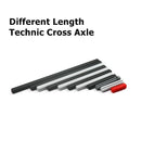 40pcs Technical Cross Axle Series Model Building Blocks Bricks Technical Parts Accessories Compatible Technical Bricks Set