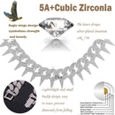Luxury Iced Out Paved Rhinestones Full Miami Curb Cuban Chain CZ Bling Rapper Necklaces For Men Charm Jewelry Cool Gifts