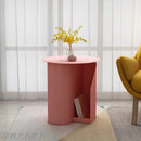 Nordic Luxury Iron Art Small Coffee Table Simple Modern Bedroom Bedside Table Round Table Sofa Creative Corner Table L