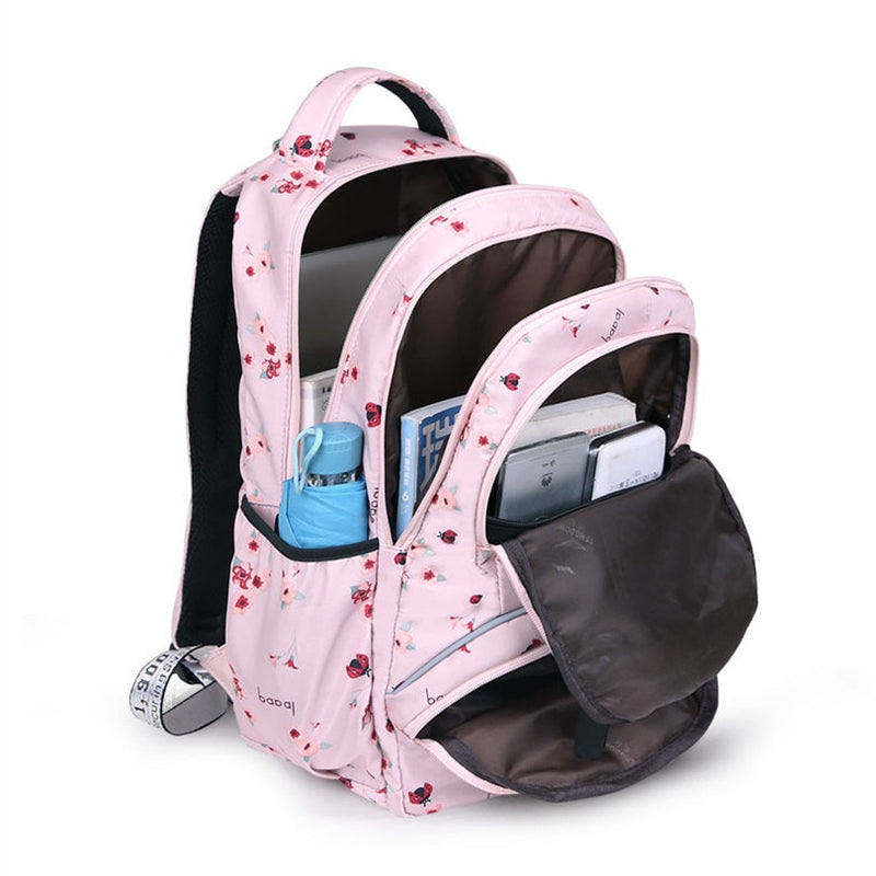 Fengdong kids school backpack child bag waterproof nylon printing backpack for children school bags for teenage girls schoolbag