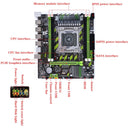 VKLO X79 Motherboard LGA 2011 USB2.0 SATA3 Support REG ECC Memory And Xeon E5 Processor 4DDR3 PCI-E NVME M.2