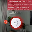 Tuya CO2 Kohlendioxidsensor CO2-Detektor NDIR Hochpräzise Messung Überschreitet Standardalarm Smart Home Verknüpfung Tuya Sensor