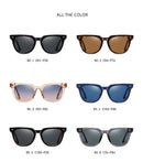 The Meridian | TR90 Polarized Square Sunglasses for Women