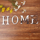 Acrylic Silver English Letter 3D Mirror Wall Stickers Home Decoration For Living Room Party Diy Mural Peel & Stick Art Wallpaper