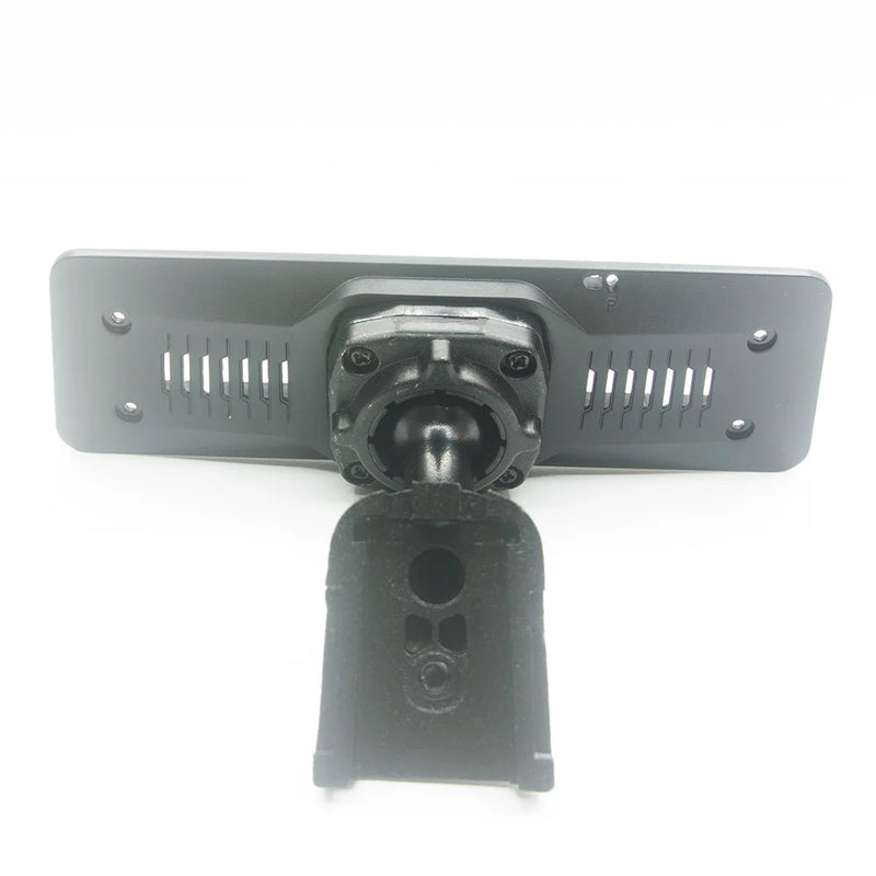Rear View Mirror Back Plate Panel + Mirror Dash Cam Mount Bracket Arm for Car DVR Instead of Strap