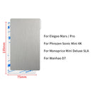 Spring Steel Sheet Plate Flexible Magnetic Sticker Flex 135x80 Heatbed 3D Printer Parts For Elegoo Mars ANYCUBIC Mono X CREALITY