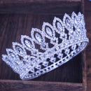 Crystal Queen Hochzeit Tiara Krone Braut Festzug Haarschmuck Barock Diadem Kopfschmuck Damen Braut Kopfschmuck Accessoires