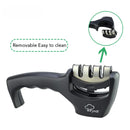 Knife Sharpener 3 Stages Kitchen Sharpening Stone Grinder knives Whetstone Tungsten Diamond Ceramic Sharpener Cooking Tool