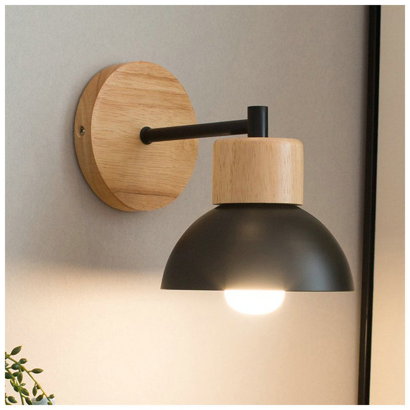 Modern LED Wall Lamp Wood Creative Lighting Fixture Guest Room Balcony Staircase Sconce Bedroom Bedside Bird Nordic Decor Light