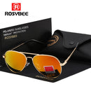 Kleine polarisierte Flieger-UV400-Sonnenbrille Klassische Piloten-54mm-Marken-Oculos De Sol für Jungen und Mädchen Kinder-Sonnenbrille Originalverpackung