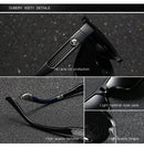 DUBERY Brand Design Polarized Sunglasses Men Driving Shades Male Retro Sun Glasses For Men Summer Mirror Goggle UV400 Oculos 163