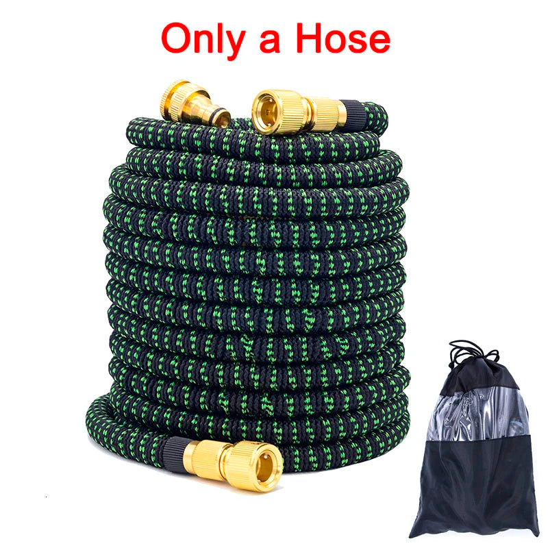 Free Shipping Garden Expandable Hose Pipe Water Hose Magic Hose Flexible Watering Hose Car Washing Hose Plastic With Spray Gun