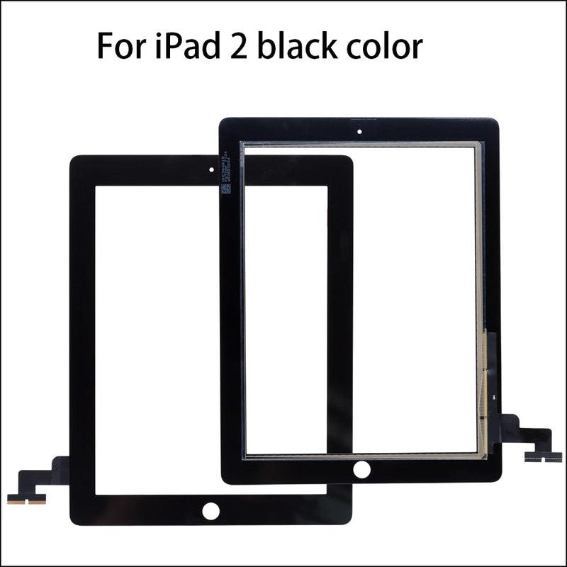 For iPad 2 3 4 A1395 A1396 A1397 A1403 A1416 A1430 A1458 A1459 A1460 Touch Screen Digitizer Sensor Glass Panel With Middle Frame