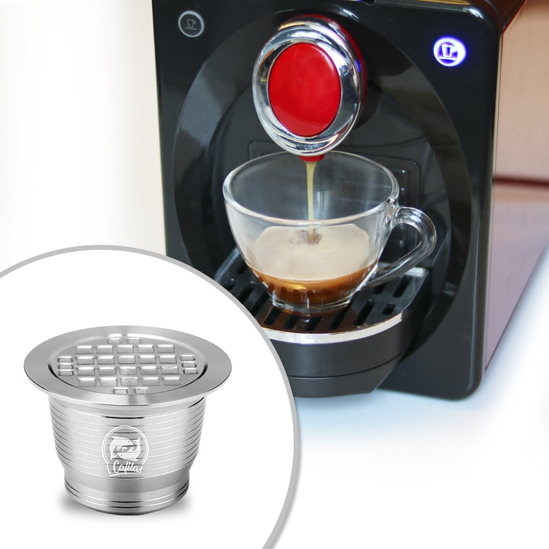 Dropshipping Link For Dolce Gusto For Nespresso Refillable Coffee Capsule Plastic Capsule Refillable Reusable