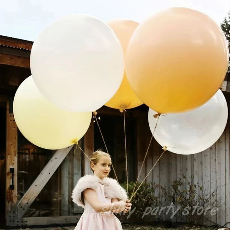 18-36inch Big Balloon Wedding Decoration Latex Helium Balloons Valentines Day Engagement Christmas Birthday Party Baby Shower