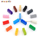 60pcs DIY Building Blocks Thick Figures Bricks 1x3 Dots Educational Creative Size Compatible With 3622 Plastic Toys for Children