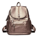 Women Backpack Female High Quality Soft Leather Book School Bags For Teenage Girls Sac A Dos Travel Back pack Rucksacks Mochilas