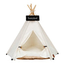The Nomad's Nook | Portable Teepee Pet Retreat for Cats & Small Dogs