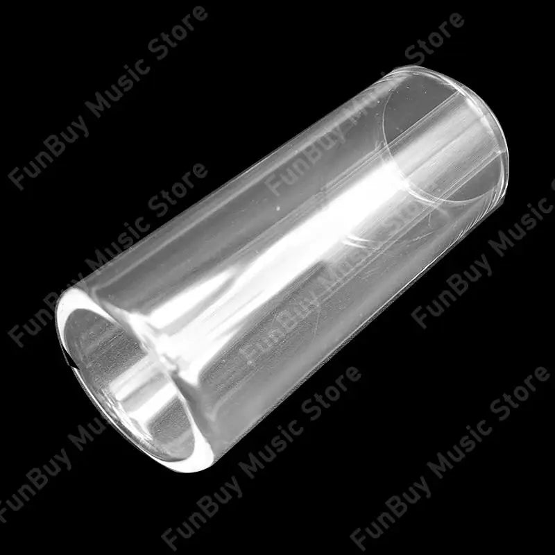 2pcs Transparent Glass Guitar Slide Set Musical Instrument Accessories 28mm/50mm/60mm/70mm Guitar Accessories