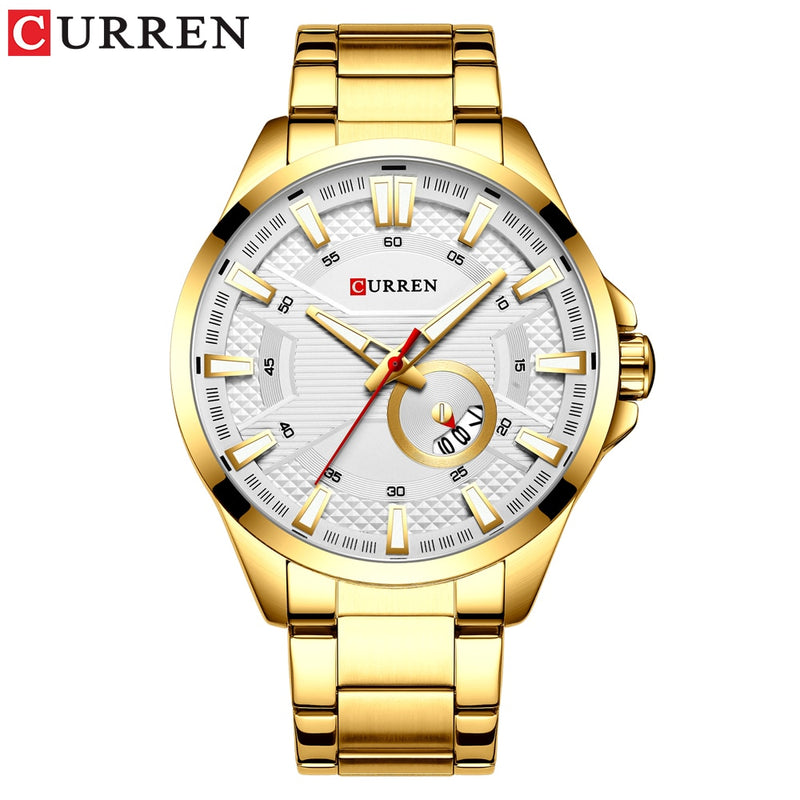 CURREN Business Quartz Watch for Men Luxury Watch Men&