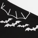 The Vespertine | Bat-Embroidered Vintage A-Line Party Dress