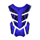 For Honda Yamaha Tankpad Sticker Fishbone 3D Tank pad Stickers Oil Gas Protector Cover Decoration Flame Motorcycle Accessories