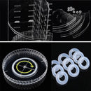 Makeup Organizer Transparent Storage Box Organizador Maquillaje 360 Degree Rotation Cosmetic Storage Rack Plastic Box Assembly