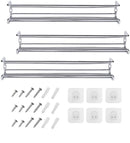 Wall Mount Spice Rack Organizer for Cabinet Spice Shelf  Seasoning Organizer Pantry Door Organizer Spice Storage