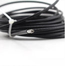 304 steel rope 1 1.2 1.5 2 3 4 5mm black plastic PVC coated steel rope stranded wire twist clothes line hanging drying hooking