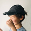 2023 Neue Vintage Washed Baumwoll-Baseballkappe Eltern Kinder Sonnenhüte Für Jungen Mädchen Frühling Sommer Snapback Babyhut