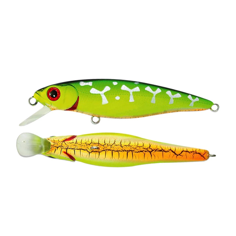 1Pcs Fishing Lures 85mm 9g Floating Minnow Hard Plastic Artificial Bait Pike Bass Lures Wobbler Fishing Tackle Accessories M435