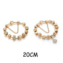 2020 Wholesale INS gold flower bead Bracelets&amp;Bangles For Women Pulseira Feminina Charm Crystal Jewelry Trendy Bracelet BT200303