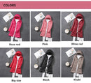 Women Ultra Lightweight Packable Long Puffer Jacket 2023 New Autumn Winter Warm Hat Detachable Hooded Female Coat Parka 5XL 7XL