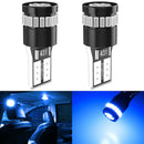2 Stück T10 W5W LED Canbus Birnen 168 194 fehlerfreie LED Standlichter Innenraum-Kuppelleuchten 24SMD 3014 Weiß 12V für Audi BMW Benz