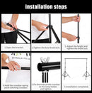 Background Stand Photography Photo Video Studio Backdrop Background Stand Party Accessories Telescopic Backgrounds Studio Photo