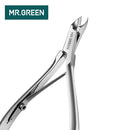 MR.GREEN Nagelhautschere Professionelle Hautzange Maniküre Nagelzangen Nagelpflege Zange