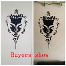 New Buddha Art Vinyl Wall Stickers Wallpaper For Living Room Home Decorative Religious Wall Decals Sticker Mural Wall Decor