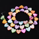 Natural Shell Beads Mother of Pearl Love Star Oval Round Flat Loose Spacer Beads for Jewelry Making DIY Charm Bracelet Necklace